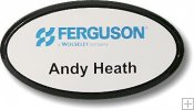 Plastic Oval Name Tags